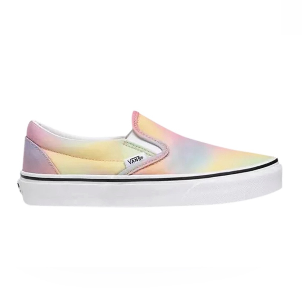 Vans Tie Dye Aura Shift Classic Slip On Canvas Size 7.5